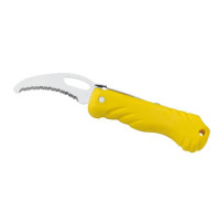 P01 Rescue knife - Blade Length 7.5cm - Inox - Yellow - KV-AP01R-Y - AZZI SUB (ONLY SOLD IN LEBANON)